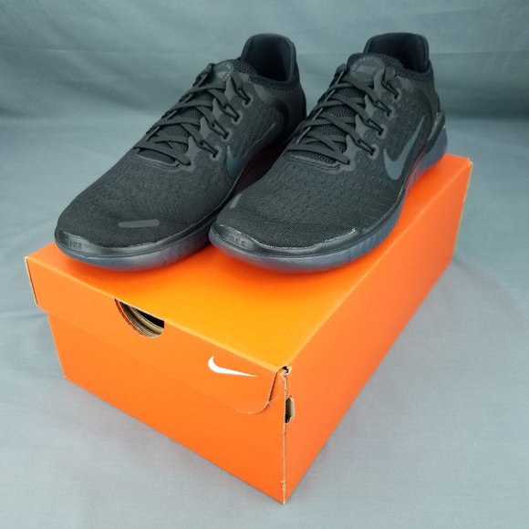 Nike Free RN 2018 Men's Running Shoes Black/Anthracite 942836 002 Sizes 8-15 - Picture 7 of 7